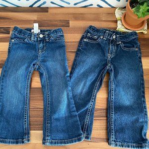 Girls 2T Jeans Lot (Sonoma, Old Navy) EUC